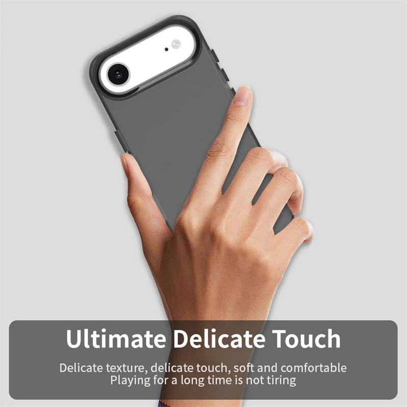 Funda de teléfono mate caramelo para Apple iPhone 17 Funda de aire para iPhone 17 Funda de aire sensación agradable a la piel чехол Funda trasera - imagen 3