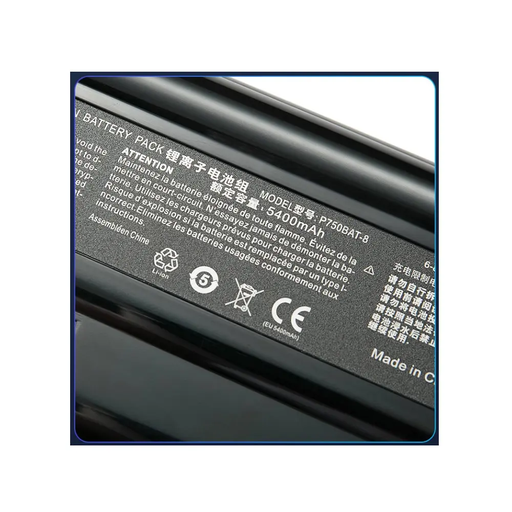 Nueva batería de ordenador portátil P750BAT-8 para Clevo P750 P750ZM P750S P751 P751ZM P751DM para Terrans Force X599 X799 6-87-P750S-4271 - imagen 2