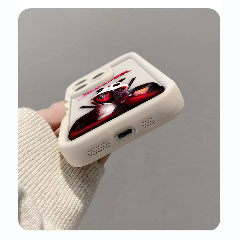 Funda de teléfono Marvel Deadpool para Xiaomi 11 12 12T 13 13T 14 14T LITE POCO F3 F5 X3 X5 X6 M6 C40 4G 5G TPU Funda Capa - imagen 5