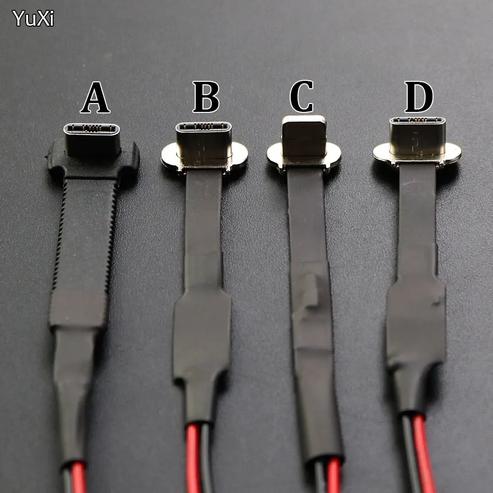 YUXI-Cable Flexible FPC de 2 pines y 3 pines, Cable de soldadura R1 tipo C, carga inalámbrica para Android y Apple, 1 unidad - imagen 2