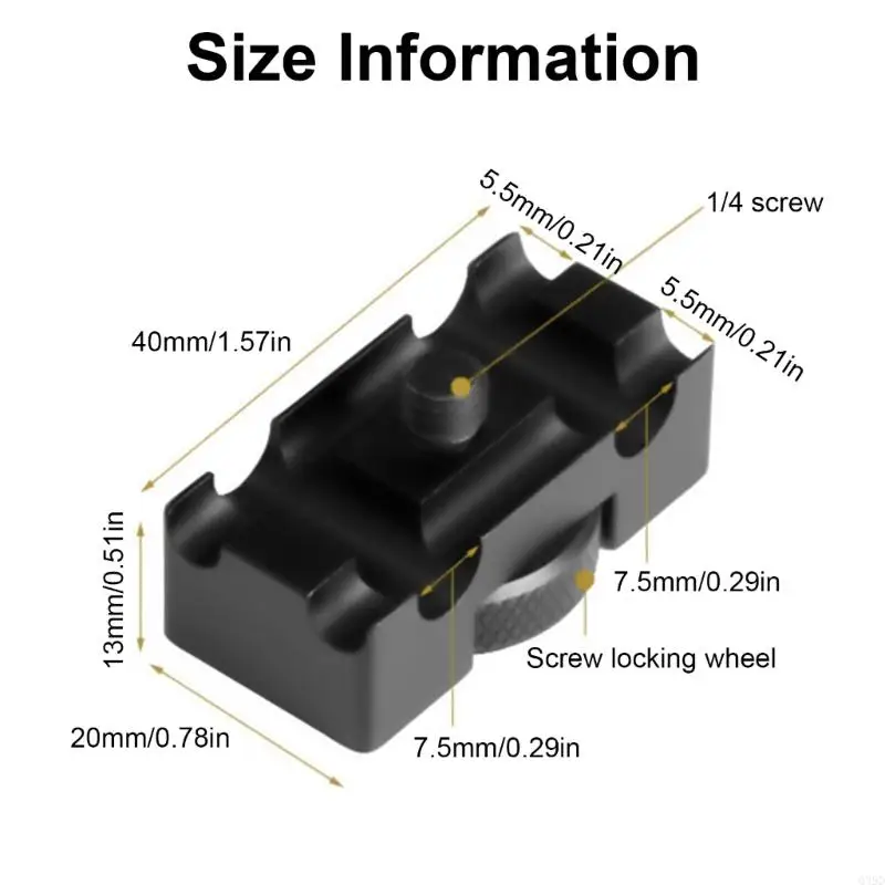 Abrazadera de Cable Universal para cámara compatible con HDMI, abrazadera de bloqueo de Cable USB DSLR, Clip de Cable de fotografía para cámara de Monitor de vídeo Sony Canon - imagen 5