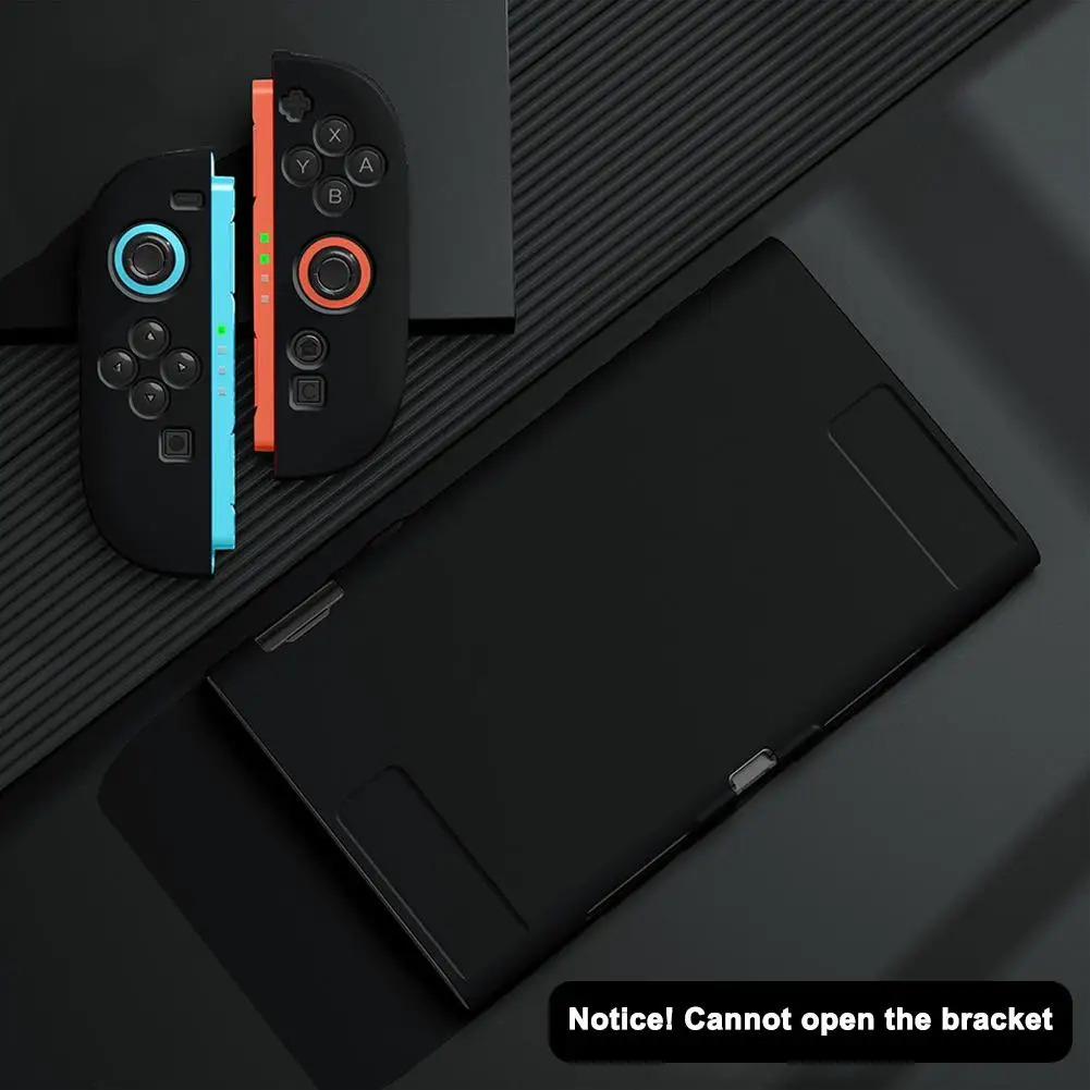 Para Switch 2 funda mate dividida TPU cubierta protectora transparente para Switch 2 carcasa suave a prueba de golpes con diseño antiarañazos - imagen 2