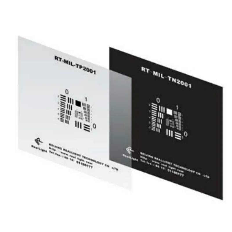 Microscopio de placa de resolución USAF1951, evaluación de calidad de imagen óptica, Control de calidad de lente de placa de diferencia - imagen 3