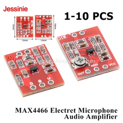 Módulo Amplificador MAX4466 – Preamplificador Electret Ganancia Ajustable