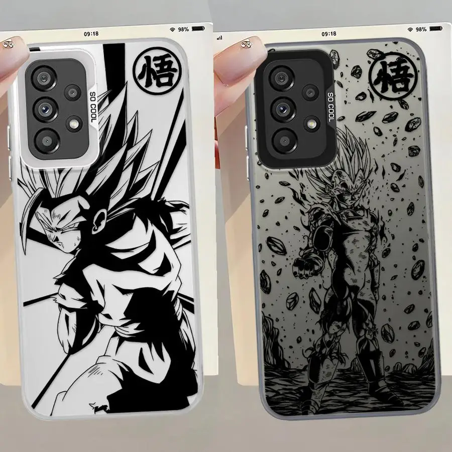 Funda de teléfono genial de Anime para Samsung Galaxy A13 A16 A34 A25 A32 A23 A22 A15 A12 A24 A14 carcasa blanda