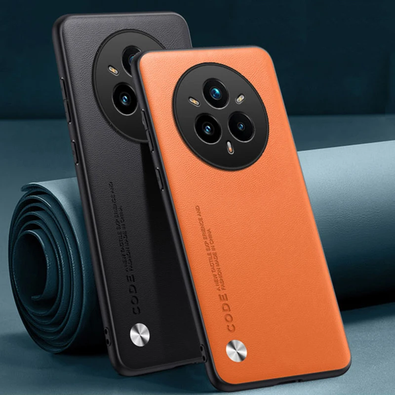 Funda de cuero PU de lujo para Realme 14 Pro Plus 5G, funda trasera de silicona a prueba de golpes, funda de teléfono de protección completa para Realme 14 Pro + - imagen 2