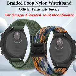Correa de Nylon Trenzado 20 mm para Galaxy Watch y MoonSwatch