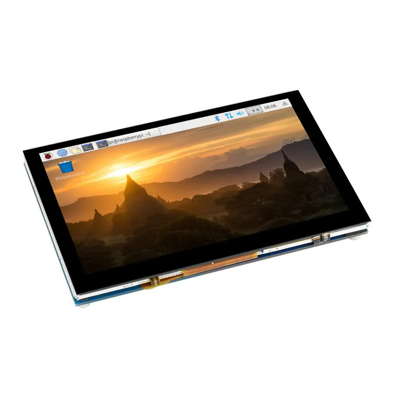 Módulo de pantalla táctil capacitiva LCD DSI de 5 pulgadas, 800x480 para Raspberry Pi - imagen 2