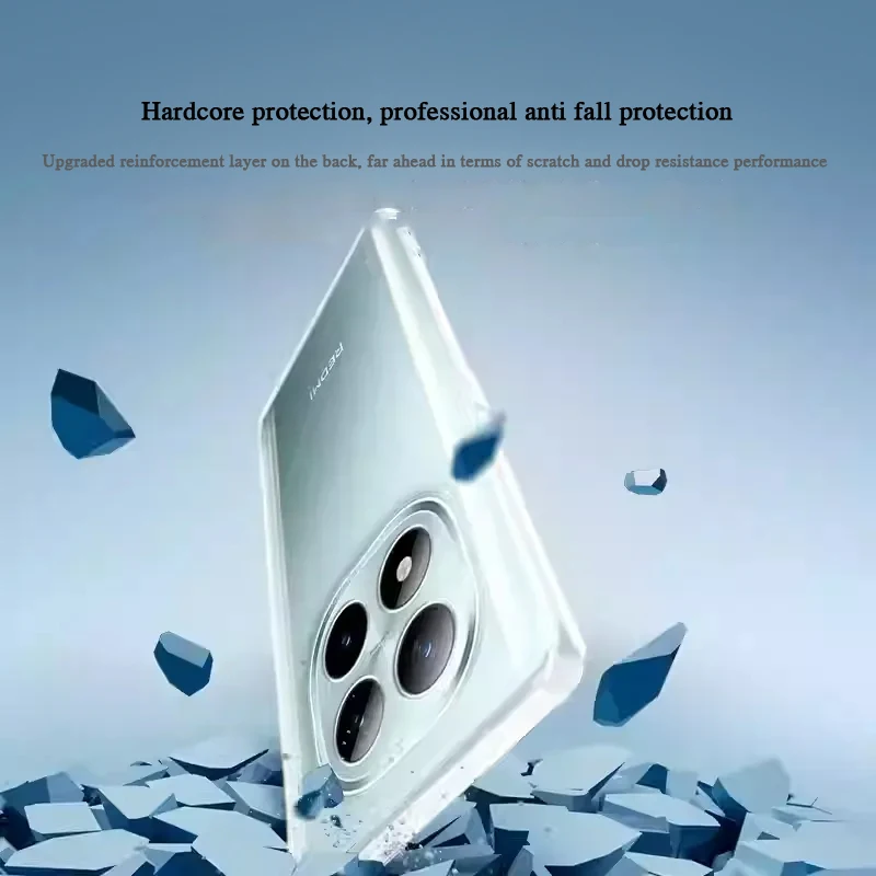 Funda de teléfono suave de TPU de alta calidad para Redmi Note 15 Pro Plus Pro + 5G Funda transparente protección de cámara contraportada transparente - imagen 4