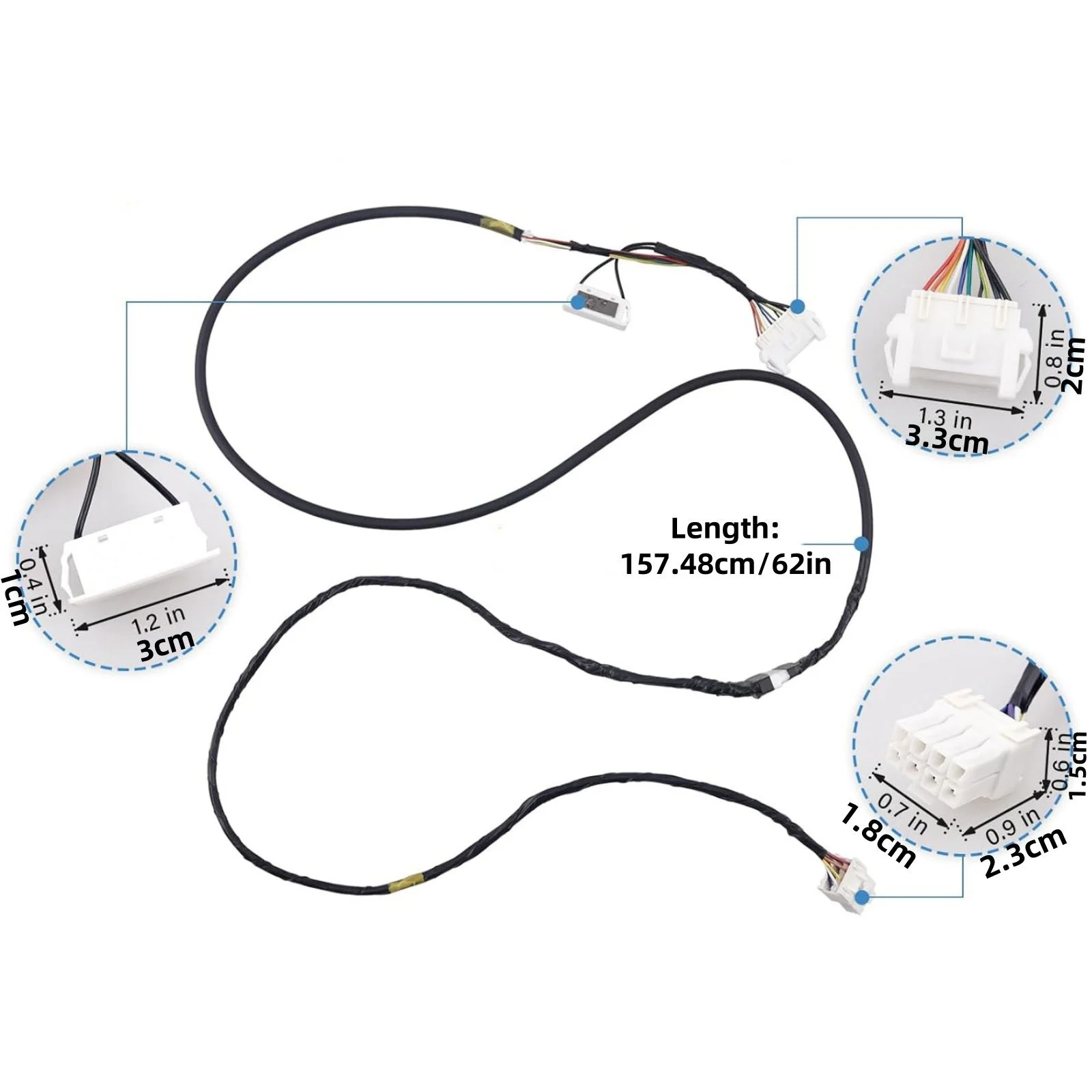 1 conjunto de arnés de cables para refrigerador DA96-00640A 3970367 Piezas de repuesto para accesorios de máquina de refrigerador Samsung - imagen 4