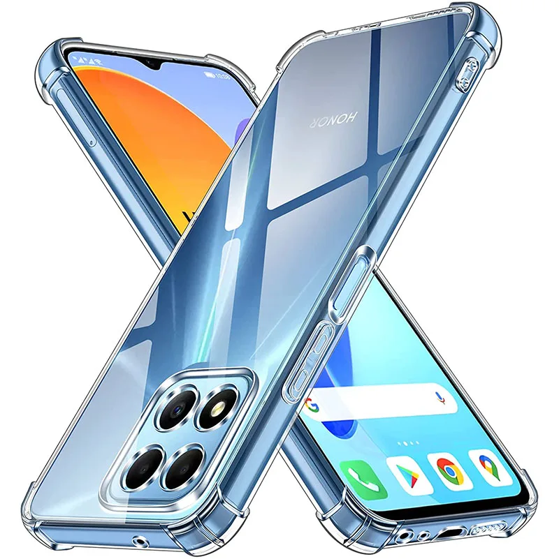 Funda blanda de silicona a prueba de golpes para Huawei Honor X9a X8a X7a X9 X8 X7 X40 X30 X10 9X 70 60 50 20 Pro Lite cubierta transparente ultrafina