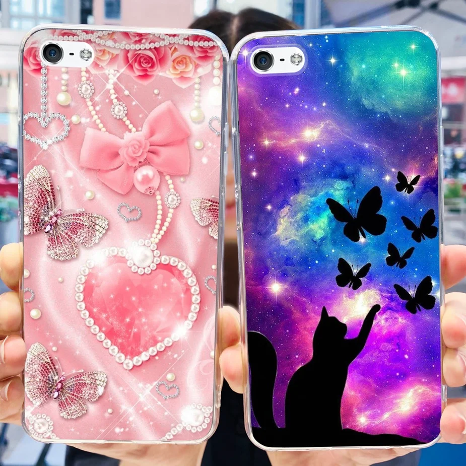 Para Apple iPhone 6 6S Plus funda bonita Panda funda de dibujos animados funda de teléfono de silicona transparente para iPhone 6 Plus iPhone6 iPHone6S carcasa suave - imagen 3