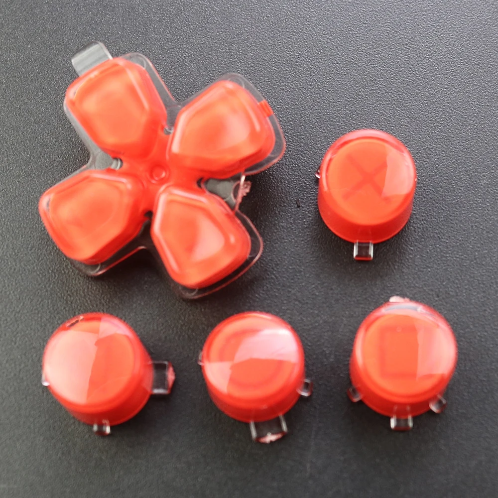 Juego de botones para PS5 d-pad ABXY, botón de gatillo, botón de gelatina para PlayStation 5, controlador de Gamepad, piezas de reparación de repuesto - imagen 4