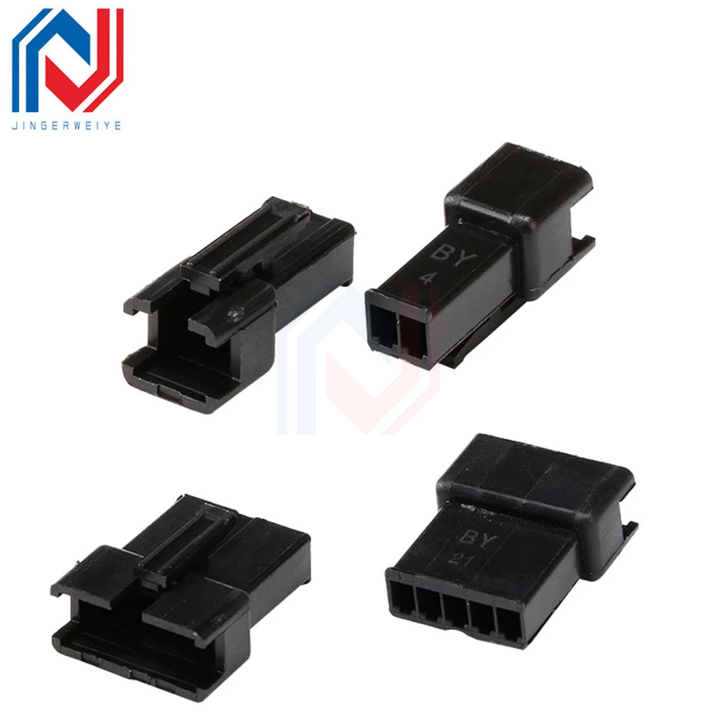 Juego de conectores macho y hembra Sm2.54mm, conector 2P/3P/4P/5P/6P/7P/10P, conector de terminal macho/hembra, Terminal de cableado de carcasa de goma - imagen 3