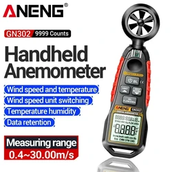 Anemómetro Digital ANENG GN302 – Medidor Velocidad de Viento