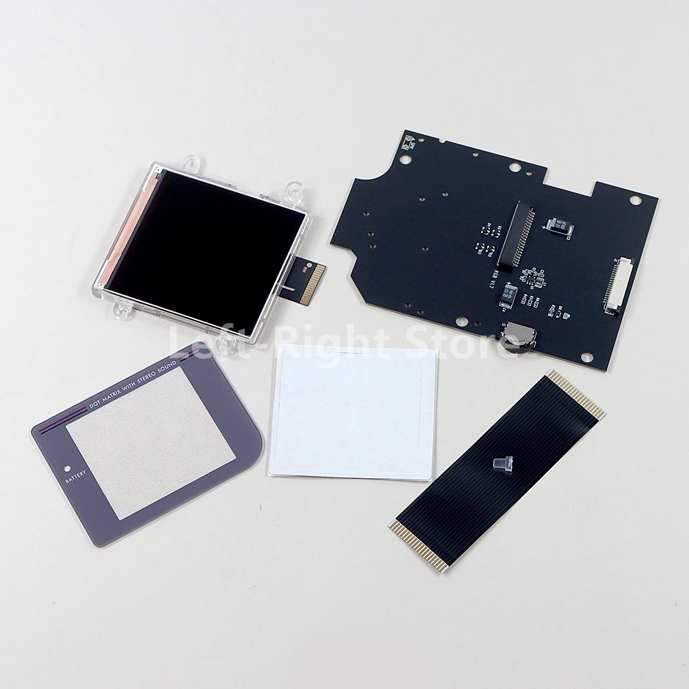 1 Juego para GB V5 V5.0 2,6 pulgadas retroiluminación resaltar IPS LCD brillo de pantalla completa con pantalla de vidrio - imagen 5
