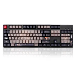 Teclas XDA PBT Teclado Mecánico Halloween Anime para switches MX