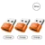 3 Type-c to USB Oran