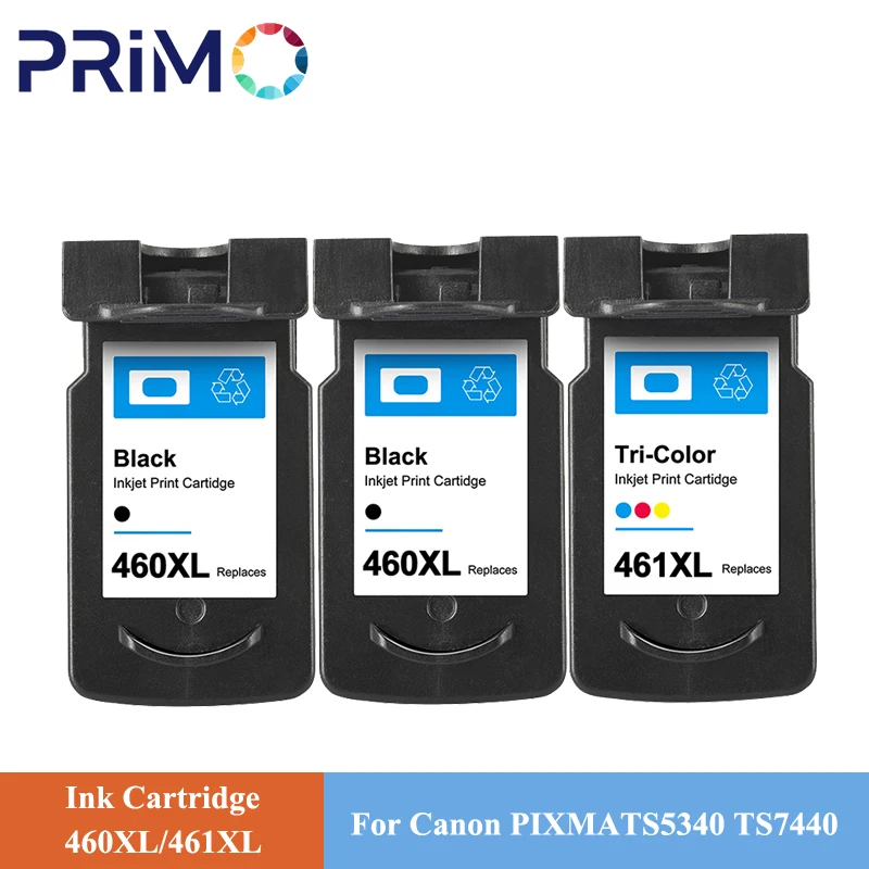 PG 460 CL 461 PG-460 CL-461 460XL 461XL PG460 CL461 Cartucho de tinta compatible para impresora Canon Pixma TS5340 TS7440