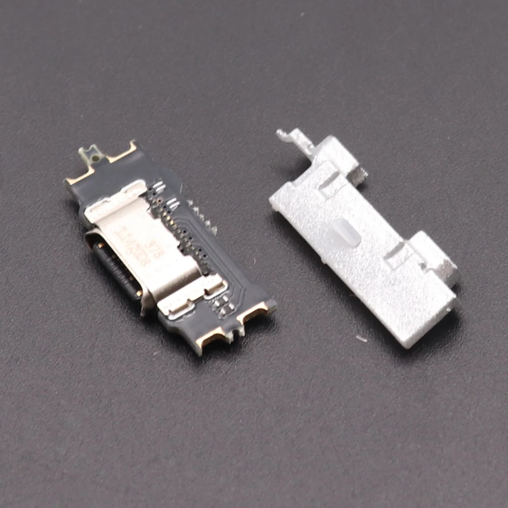 2 juegos de puerto USB USB-C USB tipo C puerto de carga conector de interfaz para Sony PSP GO consola pieza de repuesto - imagen 3