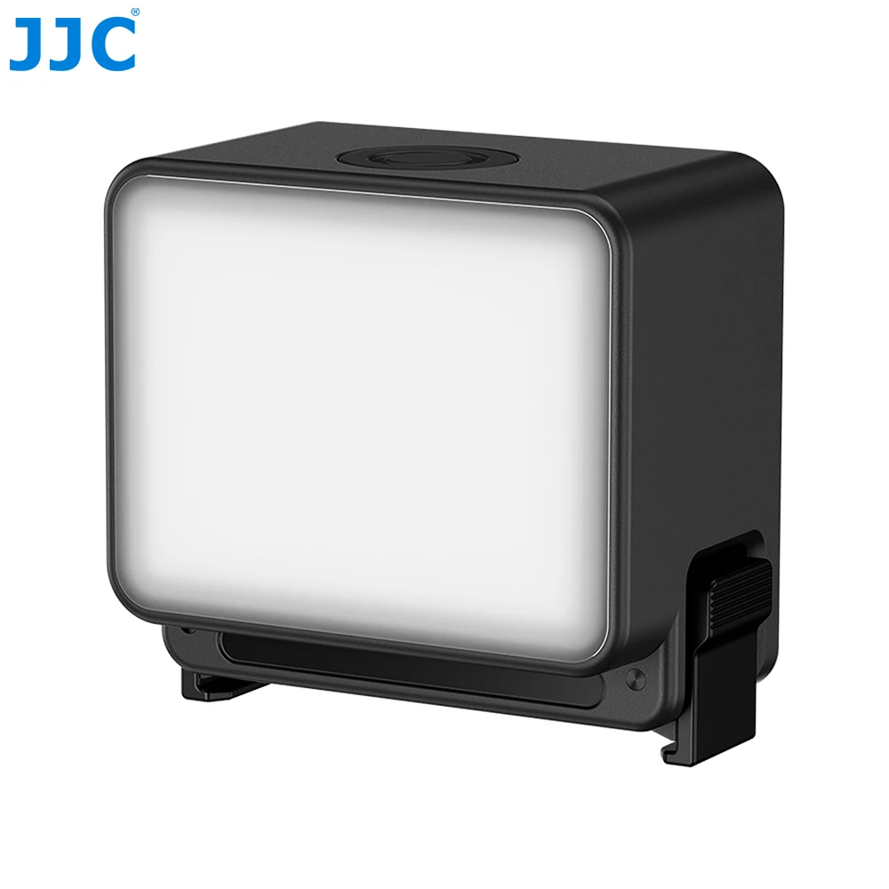 JJC Mini luz de relleno de liberación rápida IPX5 luz de Selfie impermeable para DJI Action 6 Osmo Nano iluminación de relleno de fotografía magnética