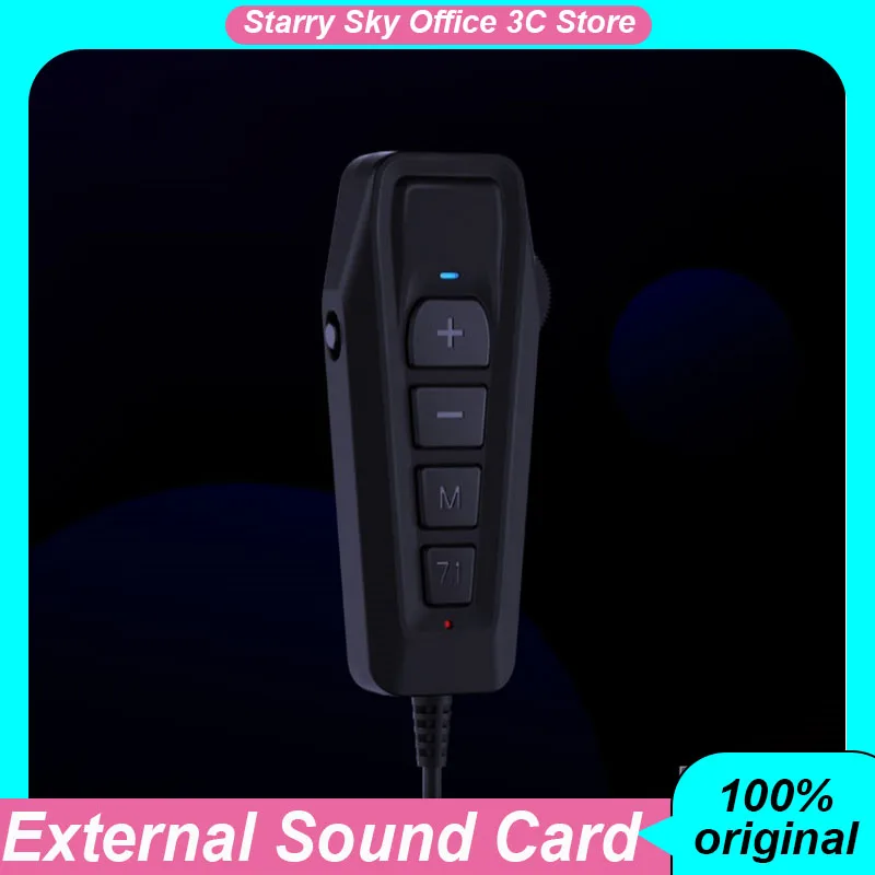Tarjeta de sonido de juego externa SIMGOT GEW1, sonido envolvente HIFI, USB a 3,5mm, transmisión en vivo, tarjeta de sonido Esports