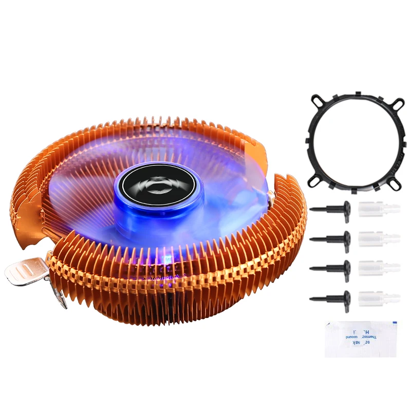 El ventilador de refrigeración de la CPU es adecuado para instalar LGA775 1150 1151 1155 1200 1700 1366, disipación de calor rápida y operación eficiente - imagen 2