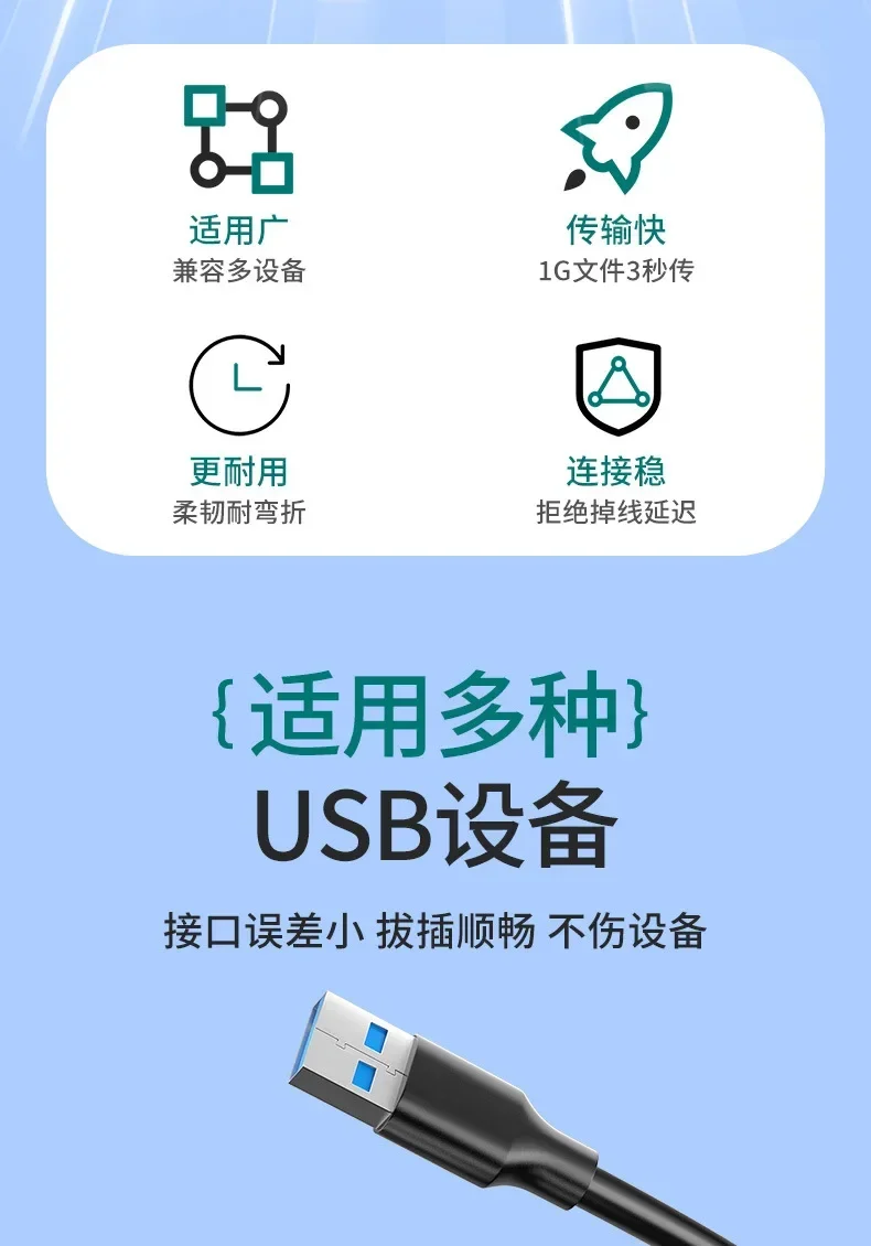 USB waterproof extension cord _02