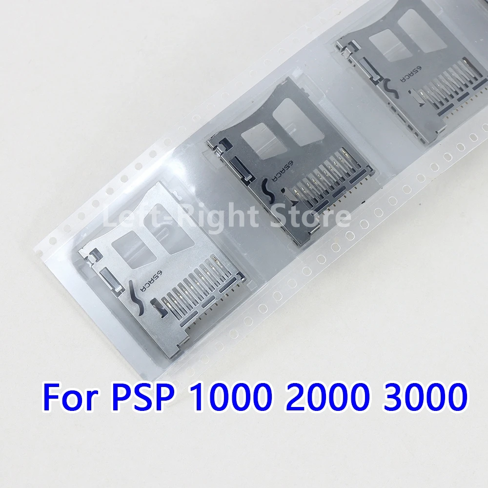 2 uds nuevo para PSP1000 ranura para tarjeta de memoria reemplazo para PSP 1000 2000 3000 reparación de consola de juegos - imagen 5