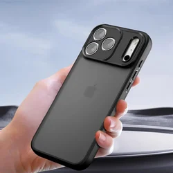 Funda Esmerilada iPhone 17 Pro – PC Anticolpes Trasera Mate