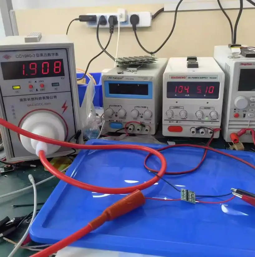 Taidacent-transformador de alto voltaje, convertidor de CC a CC, 2 piezas, 3V, 5V, 6V a 1500V, 2000V - imagen 5