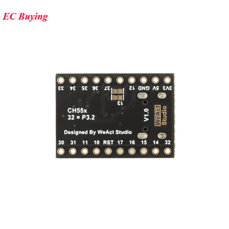 5 uds/1 unidad CH552 Mini placa central tipo C módulo de desarrollo de aprendizaje USB WCH MCS51 E8051 24MHz CH552T para sistema mínimo Arduino 51 - imagen 5