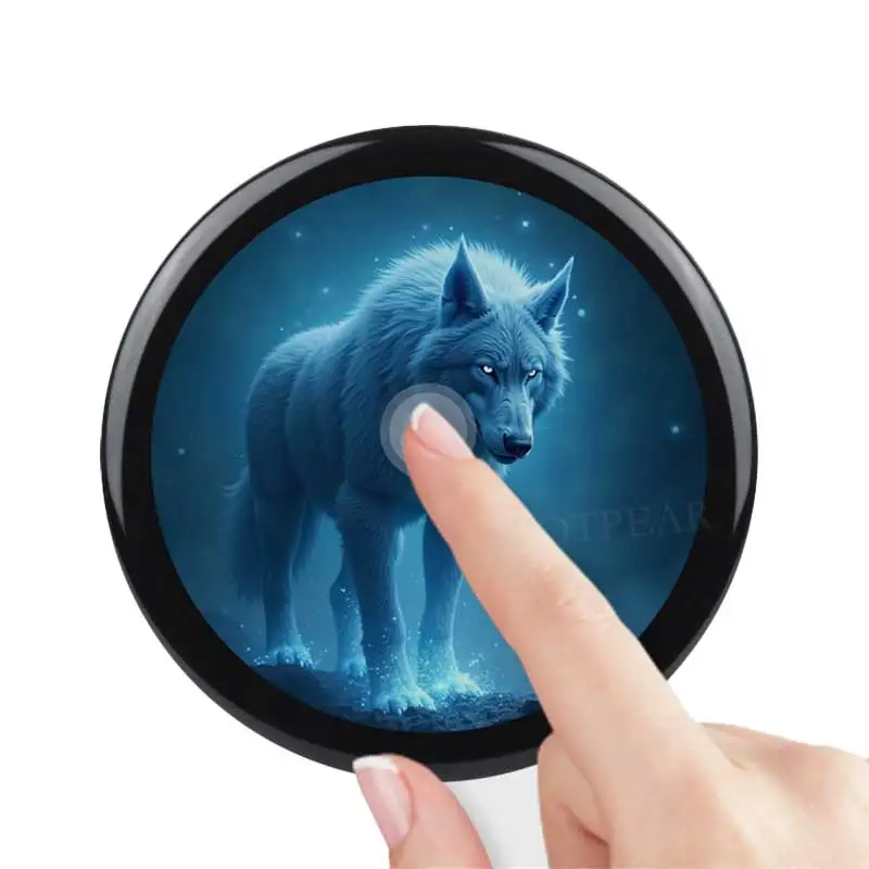 XiaoZhi DeepSeek AI Chat de voz ESP32 S3 Placa de desarrollo LCD redondo de 1,46 pulgadas QMI8658/micrófono/SD/MP3 Audio/Puerto de batería LVGL