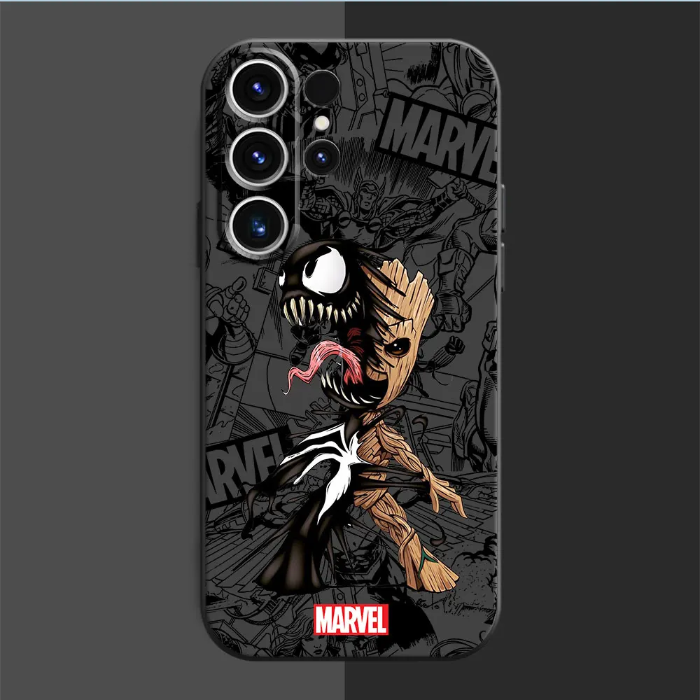 Marvel Groot funda de bebé TPU funda suave para Samsung Galaxy S9 S8 S7 S23 24 S10e S21 Ultra 5G S22 Plus S20 FE S10 S8Plus bolsa trasera - imagen 3