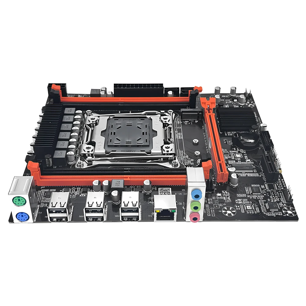 Kit de placa base para juegos MOUGOL X99 con CPU Xeon E5 2650 V4 y DDR4 de doble canal 16G (2*8G) 2133MHz M.2 NVME para computadoras de escritorio - imagen 4