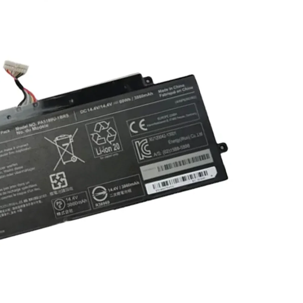 PA5189U-1BRS 14,4 V 60Wh 3860mAh batería del ordenador portátil para Toshiba Satellite Radius 15 P50W 15 P50W-C P55W-B5220 P55W-B5224 PP55W-B5318D - imagen 3