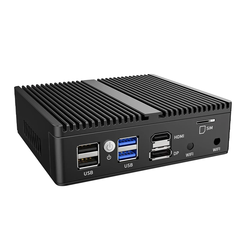Intel N150 Mini PC sin ventilador Celeron N5105 N6005 Firewall Router suave J5005 4x Intel i226 2,5G LAN HD DP pfSense computadora ESXI - imagen 5
