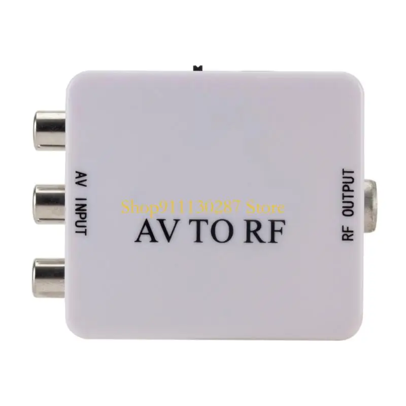 J1HC AV a RF Video Converter RF a RCA CVSB Soporte adaptador video multifuncional - imagen 2