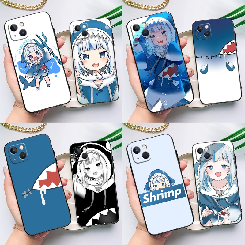 Gawr Gura Hololive funda de Anime para Honor Magic 5 6 7 Lite 8 Pro X9a X9b X9c X9d X8a X8b X8c 50 70 90 200 400 Pro Coque