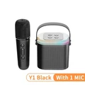 Black with 1 Mic