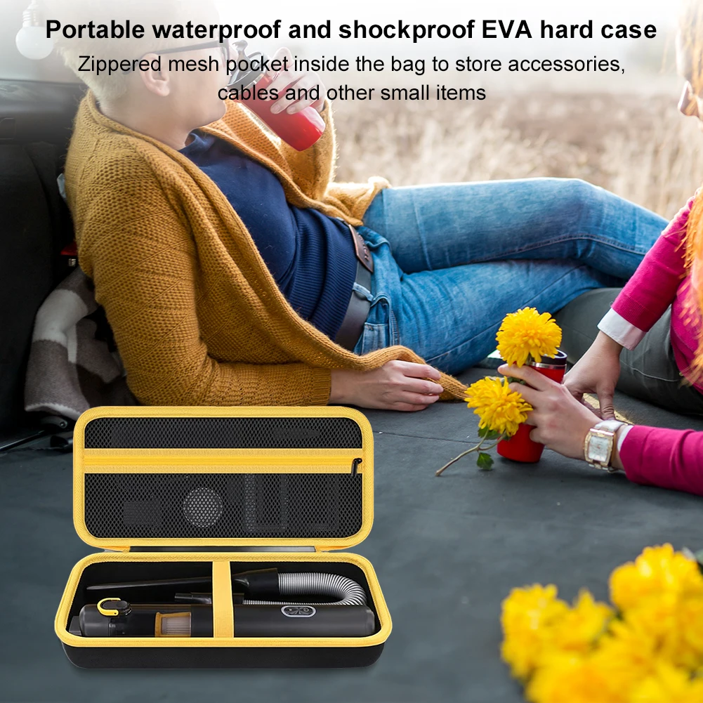 Portable Car Trunk Storage Box Practical Storage Case With Handle Resistant Zipper Closure Pouch Vacuum Cleaner Tool Stowing Bag - imagen 3