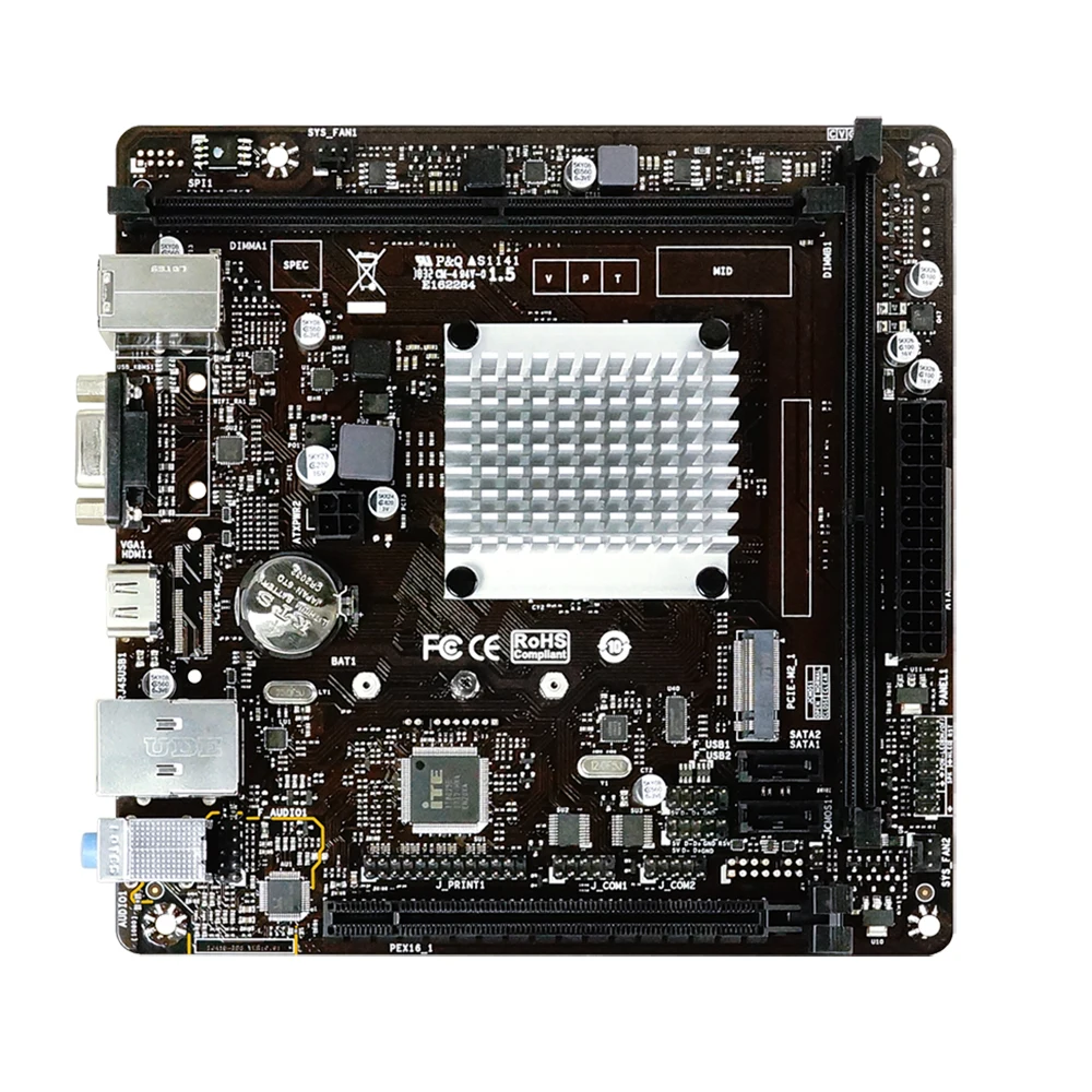 Nuevo J4125NHU para la placa base del procesador de baja potencia de cuatro núcleos integrada Biostar J4125 DDR4 - imagen 4