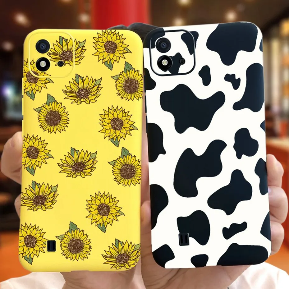 Funda trasera de silicona para Realme C11 2021, carcasa suave de TPU a la moda para Realme C11 C 11 2020 2021 RMX3231 RMX2185 - imagen 5