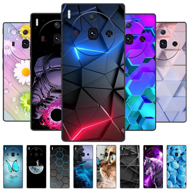 Funda de teléfono para ZTE Nubia Z50S Pro, carcasa protectora de silicona suave de TPU para Nubia Z50SPro 5G NX713J, Funda trasera a prueba de golpes