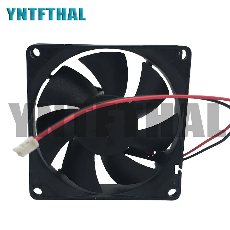 D80SH-12C 8020 0.70A 80*80*20MM 12V 2 cables fuente de alimentación gabinete ventilador de refrigeración nuevo - imagen 3