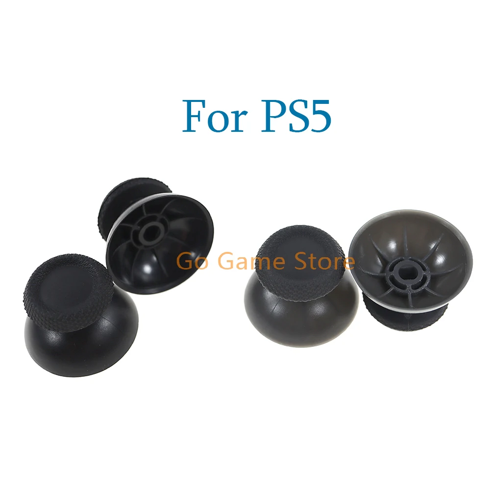 200 Uds. Tapa de palanca de mando analógica 3D negra y gris para PlayStation 5 PS5 controlador cubierta de palanca de mando tapa de seta