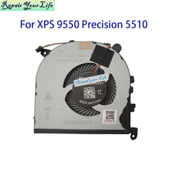 Ventilador CPU Dell XPS 15 9550 Precision M5510 Sistema Refrigeración Portátil