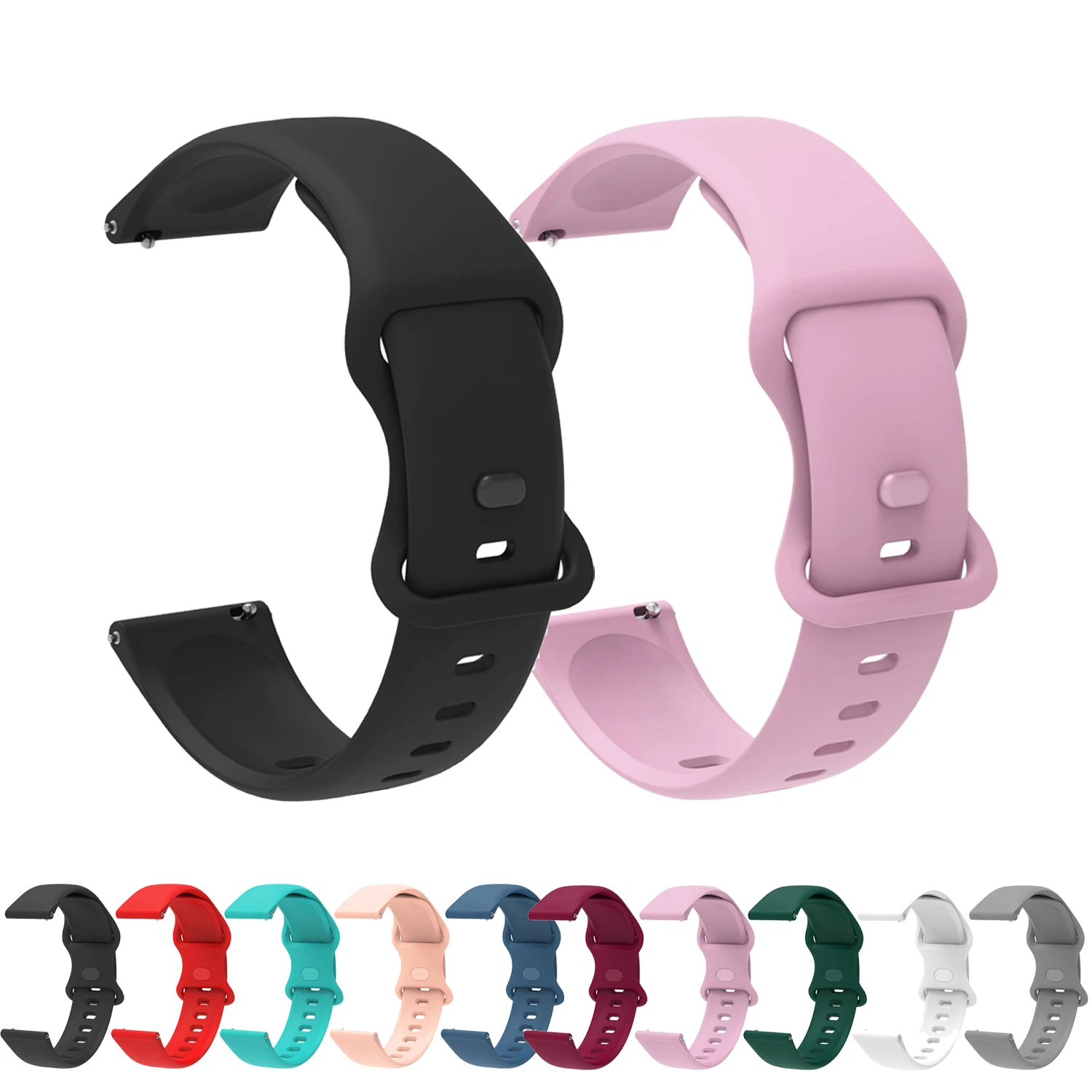 Correa de silicona para reloj Huami Amazfit Helio, pulsera de 22mm para Amazfit T-Rex3 Pro 48mm/Bip 6 5/Balance 2 1