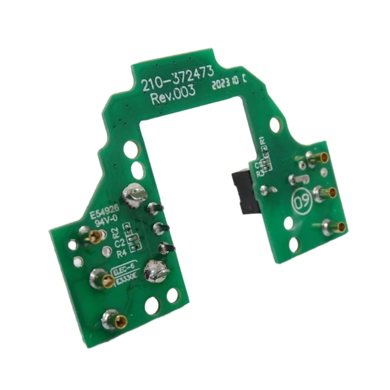 Placa base ratón superior, botón PCB, placa clave con codificadores ratón dorados a prueba polvo para pieza ratón - imagen 2