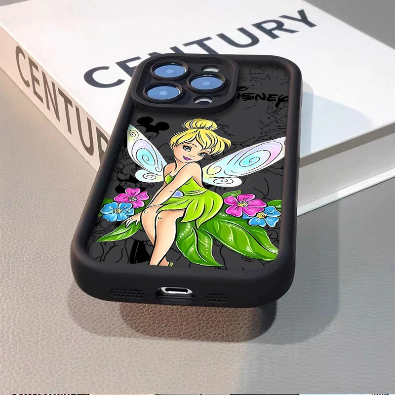 Disney Princess Tinker Bell Phone Case para Xiaomi POCO X6 X5 X4 GT X3 NFC F3 F4 F5 F6 M6 Pro Mi 13T 12T 11T 13 12 11 Lite 5G NE - imagen 3